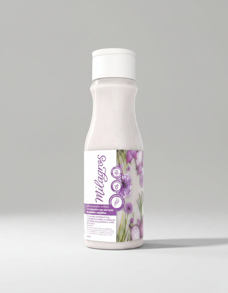 ACONDICIONADOR CON CEBOLLA Y PEPTIDOS - MILAGROS