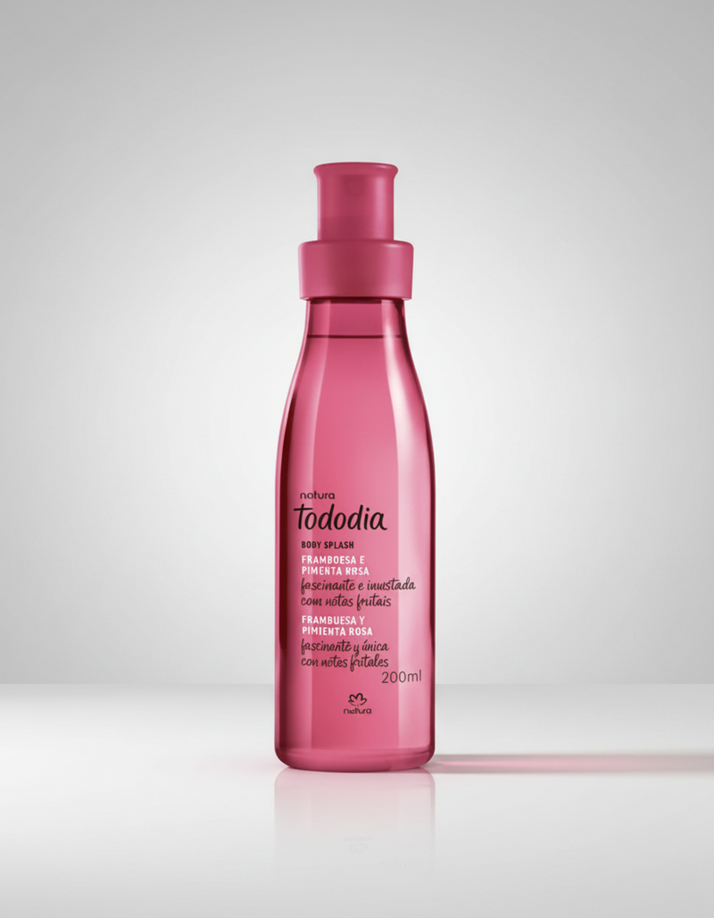 BODY SPLASH TODODIA FRAMBUESA Y PIMIENTA ROSA - NATURA