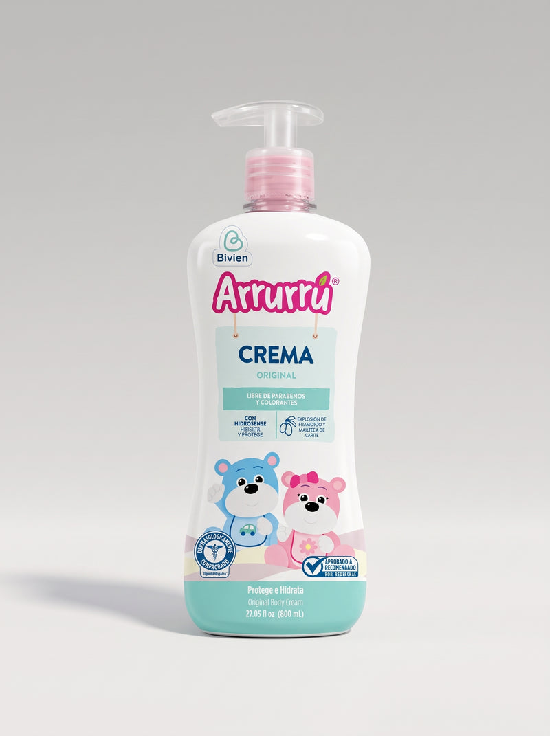 CREMA HUMECTANTE PARA BEBÉ - ARRURRÚ
