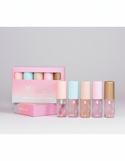 KIT MINI PERFUMES X 5 - MILAGROS