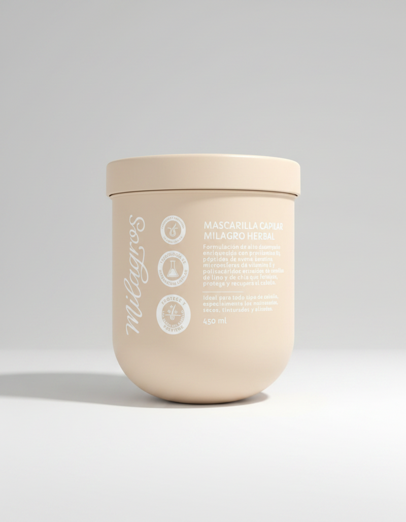 MASCARILLA CAPILAR MILAGRO HERBAL - MILAGROS