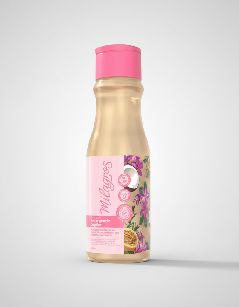 SHAMPOO EMERGENCIA CAPILAR - MILAGROS