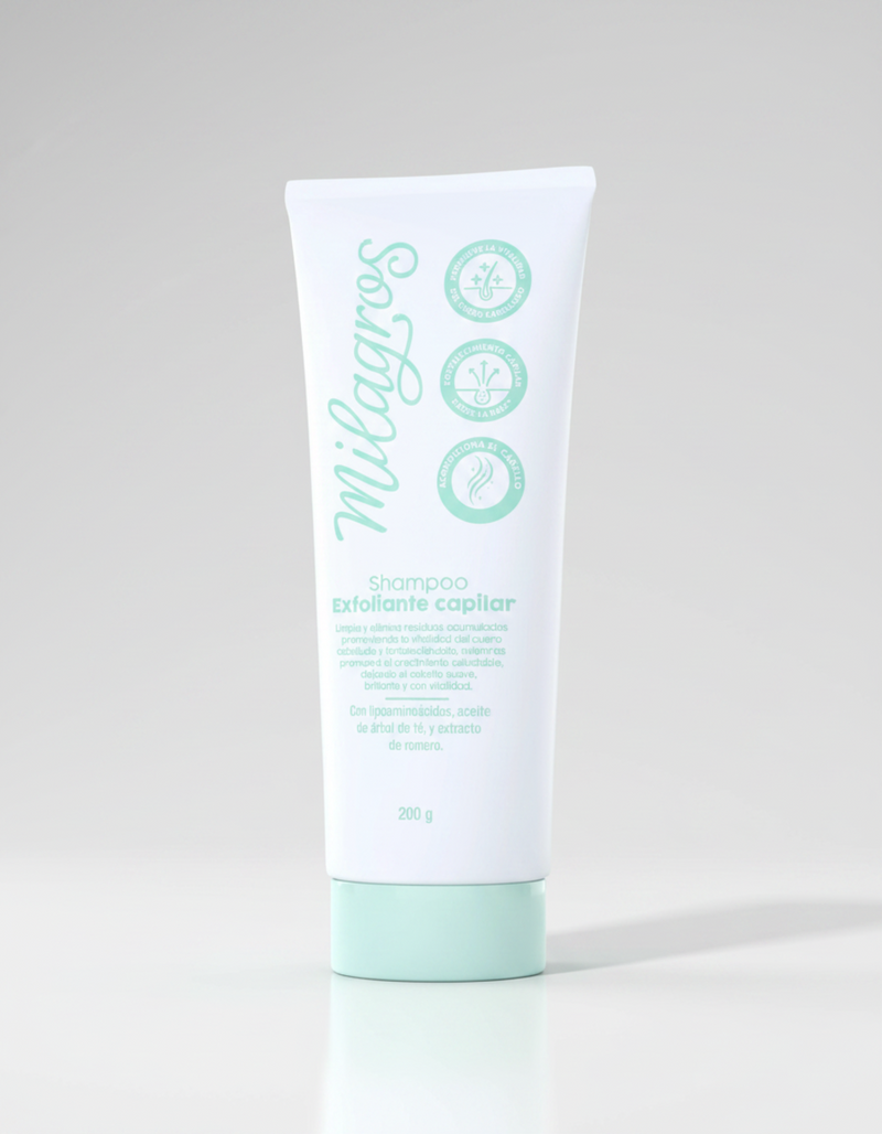 SHAMPOO EXFOLIANTE CAPILAR - MILAGROS