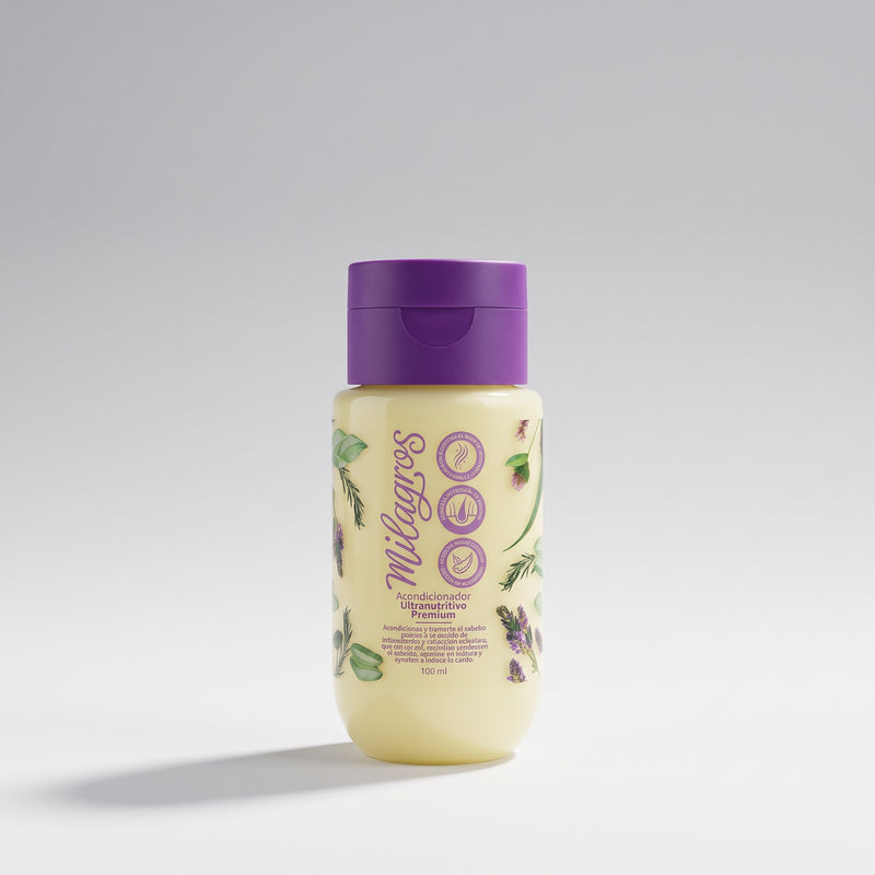 ACONDICIONADOR ULTRA NUTRITIVO PREMIUM MINI - MILAGROS