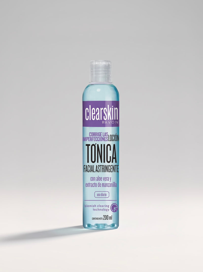 LOCIÓN TÓNICA ASTRINGENTE CLEARSKIN - AVON