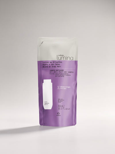 REPUESTO SHAMPOO MATIZADOR LUMINA - NATURA