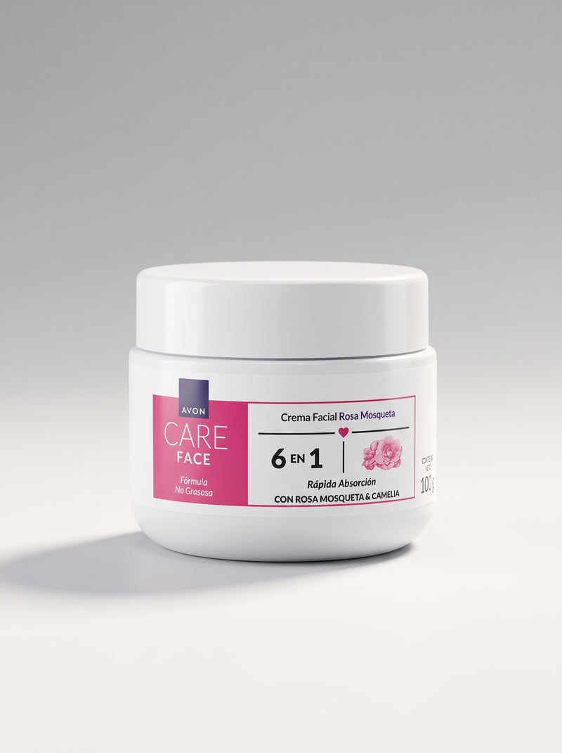 CREMA FACIAL CARE ROSA MOSQUETA - AVON