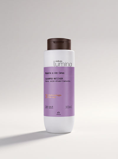 SHAMPOO MATIZADOR LUMINA - NATURA