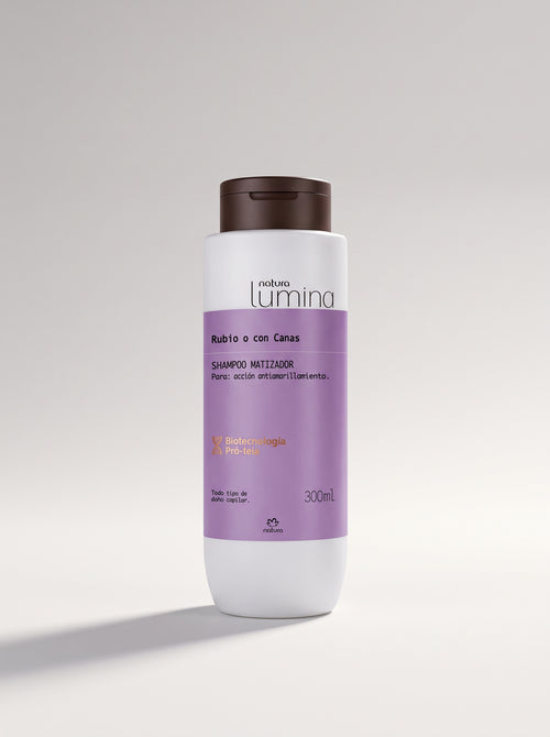 SHAMPOO MATIZADOR LUMINA - NATURA